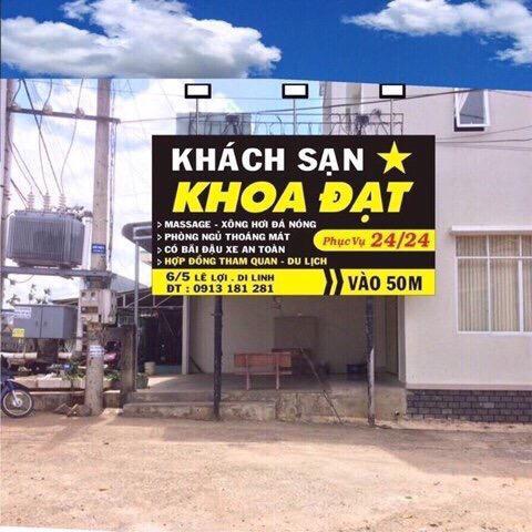 Khoa Dat Hotel Di Linh Zewnętrze zdjęcie