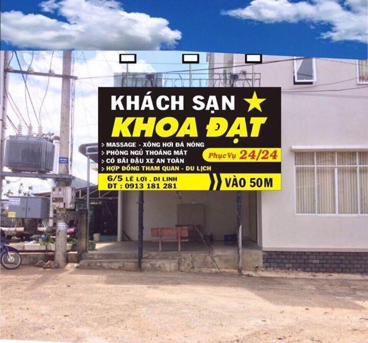 Khoa Dat Hotel Di Linh Zewnętrze zdjęcie